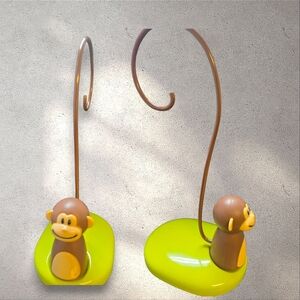 Monkey Banana Holder with Green Base